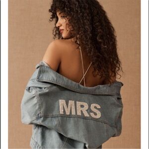 BHLDN MRS Blue Jean Jacket